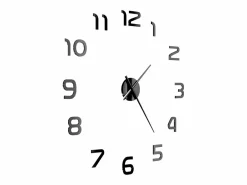 Reloj De Pared|Reloj 3D de pared con diseño moderno 100 cm XXL ES398675