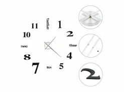 Reloj 3D de pared con diseño moderno 100 cm XXL ES648634^ Discount