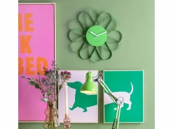 KARLSSON Reloj de pared Arkis - brillante - Ø40cm Verde Sale