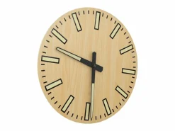 Reloj de pared con escalas y agujas luminosas Ø30 cm ES736624 Amarillo Sale