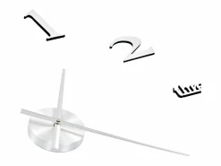 Reloj de pared 3D de diseño moderno 100 cm XXL ES311372 Plateado Discount