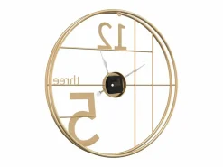 Reloj de pared de hierro Ø50 cm ES121401 Dorado Hot
