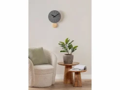 KARLSSON Reloj de pared de péndulo Arlo - oscuro Gris Outlet