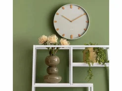 KARLSSON Reloj de pared Grace - jade - Ø40cm Gris New