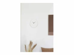 Reloj de pared orgánico de Viena, cemento blanquecino, 28 x 33 cm^House Nordic Outlet
