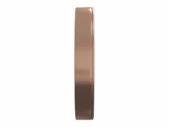 Reloj de pared poliestireno y cristal y azul Ø29,5 cm ES832270 Dorado Discount