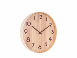 Reloj de pared Pure Large - Madera clara - Ø60cm^KARLSSON Outlet