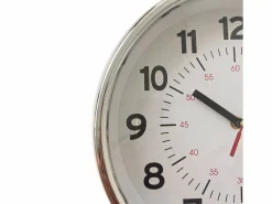Reloj De Pared|Reloj de pared Second plata/blanco Ø29 cm