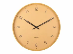 Reloj de pared Stark - Marrón miel - Ø40cm^KARLSSON Clearance
