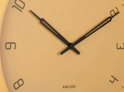 Reloj de pared Stark - Marrón miel - Ø40cm^KARLSSON Clearance