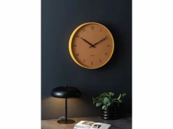 Reloj de pared Stark - Marrón miel - Ø40cm^KARLSSON Clearance