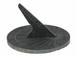 Reloj de sol en esquisto^ESSCHERT DESIGN Online