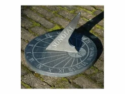Reloj de sol en esquisto^ESSCHERT DESIGN Online