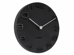 KARLSSON Reloj De Pared|Reloj moderno con agujas cromadas On the Edge