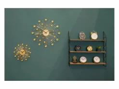 Reloj redondo de metal Sunburst 50 cm^KARLSSON Online