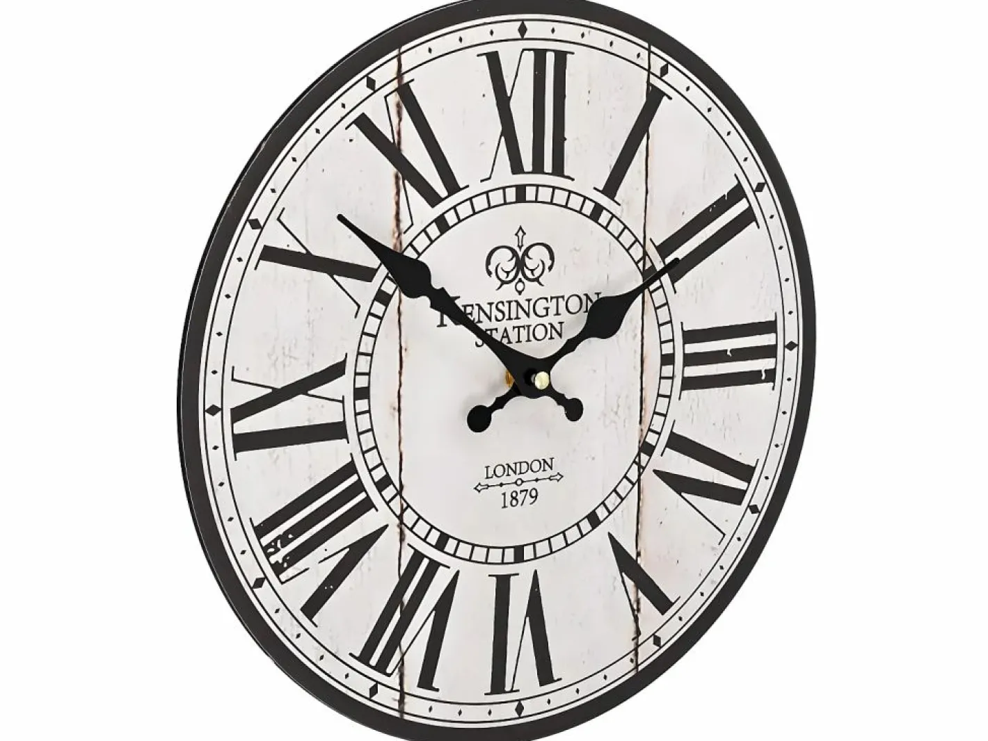 Reloj vintage de pared London 30 cm ES223219 Blanco Outlet