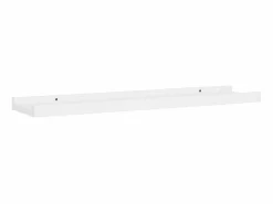 Repisa para marcos de fotos 2 uds MDF 60x9x3 cm ES908296 Blanco Outlet