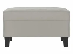 Reposapiés Claro 70x55x41 cm Tejido Microfibra^ Discount