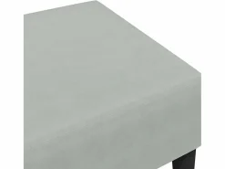 Reposapiés claro 77x55x31 cm terciopelo^ Outlet