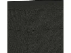 Reposapiés 70x55x41 cm Tela Negro Clearance
