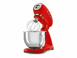 Robot de repostería SMF03RDEU 4,8L 800W con 10 velocidades y accesorios de acero inoxidable^Smeg Outlet