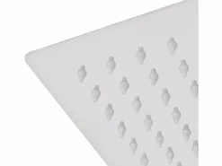 Helloshop26 Rociador de ducha cuadrado de acero inoxidable de 40x40 cm 02_0003093 Gris Online