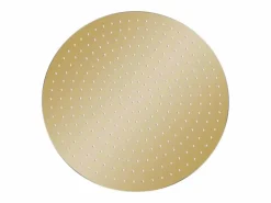Rociador de ducha de lluvia de acero inoxidable 40 cm redondo acabado dorado 02_0002088^Helloshop26