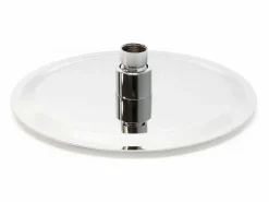 Helloshop26 Rociador de ducha redondo con chorro de lluvia 20 cm acero inoxidable 16_0000628 Gris Sale