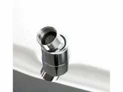 Helloshop26 Rociador de ducha redondo con chorro de lluvia 20 cm acero inoxidable 16_0000628 Gris Sale