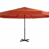 Roeland Sombrilla de jardín con palo de aluminio 500 cm terracota^Garden Furniture Hot