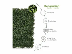 NORTENE Rollo jardin vertical boj 100 x 100 cm 1X1 M Verde Outlet