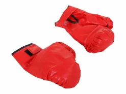 Aparato De Musculación|Saco de boxeo con soporte ajustable, piel sintética, color (48x48x136-154cm)