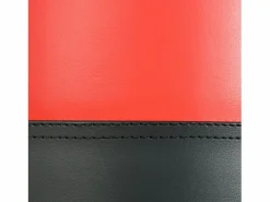 Homcom Aparato De Musculación|Saco de boxeo negro, rojo 60x60x180 cm