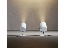 Iluminación Exterior|Sair - Foco LED redondo de 10 W IP65 3000 K - Luz de jardín para plantas o setos h36cm - Beneito faure