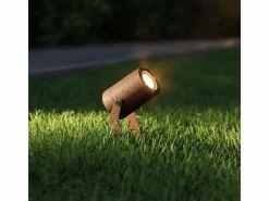 Sair - Foco LED redondo de 10 W IP65 2200 K - Luz de jardín para plantas o setos h36cm - Beneito faure^ Sale