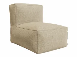 MYLIA Salón de jardín de tela : 1 sofá, 2 sillones y un puf - NOUMARA de Beige Sale