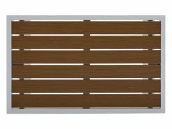 Salón de jardín modular de aluminio - Blanco con cojines beige - NOLLAY de^MYLIA Sale