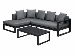 Salón jardín sofá rinconera mesa centro Gris - MOLOKAI^MYLIA New
