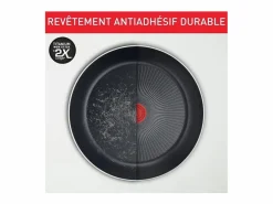Sartenes Ingenio Easy Plus 24/28 cm antiadherentes, mango desmontable, no inducción, fabricadas en Francia^Tefal Discount
