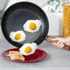 TDK IMPORT Material Y Utensilios De Cocina|Sartén Antiadherente de Granito de 32 cm con Mango Ergonómico y Fácil Limpieza
