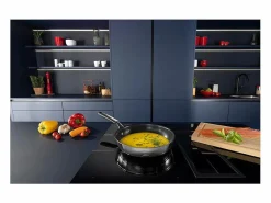 Lagostina Material Y Utensilios De Cocina|Sartén Esperta Triply 24 cm Acero Inoxidable Antiadherente Titanio Todos los Fuegos Inducción