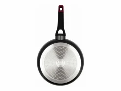 Pyrex Sartén Óptima+ aluminio forjado negro/rojo Ø22 cm Transparente