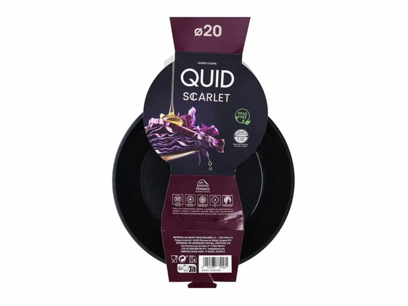 Material Y Utensilios De Cocina|Sartén Scarlet Quid aluminio forjado Ø20 cm