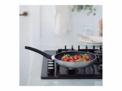 Lacor Sartén Vite de Aluminio de Alta Calidad con Revestimiento Antiadherente Reforzado - 24cm Negro Clearance