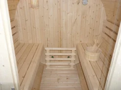 Sauna de exterior 4 plazas, Ancho 185 x Prof. 180 x Alt. 190 cm, ISOKYRO^VOGUE SAUNA Outlet