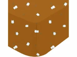 Sábana Bajera|Sábana bajera de jersey de algodón con diseño infantil 70 x 140 cm