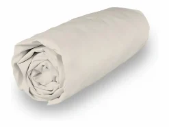 Soleil d'ocre Sábana Bajera|Sábana bajera de polialgodón 90x190 cm PERCALE lino, por