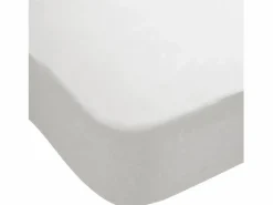 PIKOLIN Sábana bajera 90x200cm| HOME| Algodón| Percal| Extrasuave Blanco New