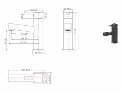 Essebagno Grifo|Scoop mezclador lavabo