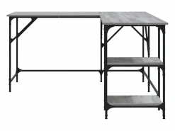 Selma Escritorio madera de ingeniería Sonoma 139x139x75 cm^Garden Furniture Outlet